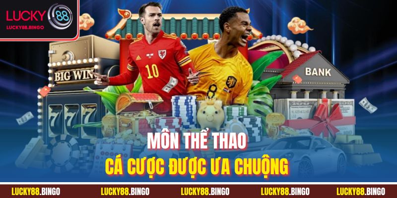 Môn thể thao cá cược được ưa chuộng